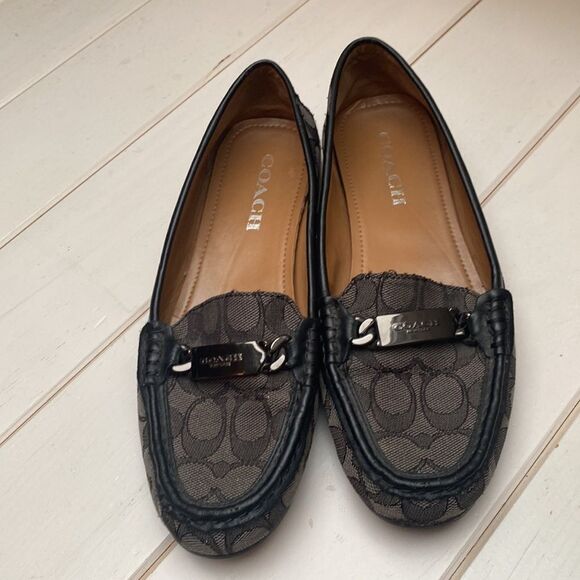Coach Black and Brown Loafers - Picture 13 of 13